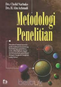 Metodologi penelitian