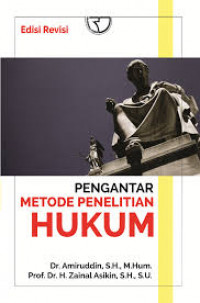 PENGANTAR METODE PENELITIAN HUKUM