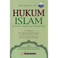 HUKUM ISLAM KONSEP, FILOSOFI, DAN METODOLOGI