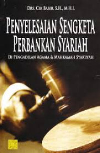 PENYELESAIAN SENGKETA PERBANKAN SYARIAH