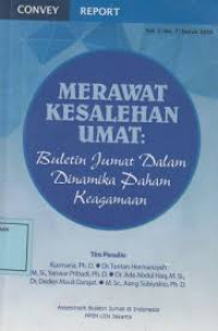 MERAWAT KESALEHAN UMAT: BULETIN JUMAT DALAM DINAMIKA PAHAM KEAGAMAAN