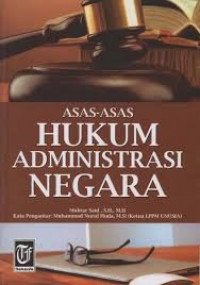 ASAS-ASAS HUKUM ADMINITRASI NEGARA