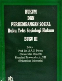 HUKUM DAN PERKEMBANGAN SOSIAL