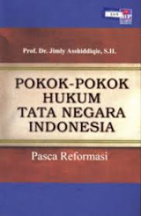Pokok-pokok hukum tata negara indonesia