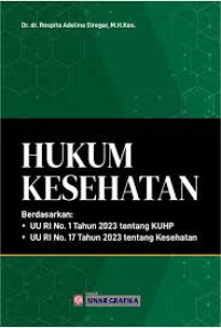 HUKUM KESEHATAN