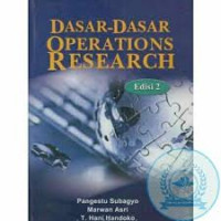 Dasar-Dasar Operations Research