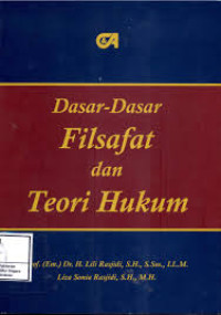 Dasar dasar filsafat hukum