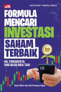 FORMULA MENCARI INVESTASI SAHAM TERBAIK, BI
