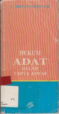 Hukum Adat dalam tanya jawab