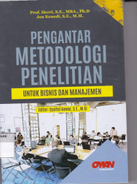 PENGANTAR METODOLOGI PENELITIAN