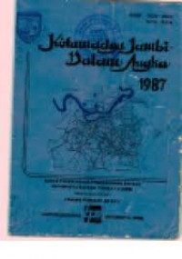Kotamadya jambi dalam angka 1987