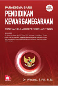 PARADIGMA BARU PENDIDIKAN KEWRAGANEGARAAN PANDUAN KULIAH PERGURUAN TINGGI