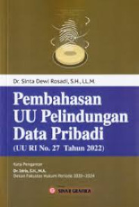 PEMBAHASAN UU PELINDUNGAN DATA PRIBADI