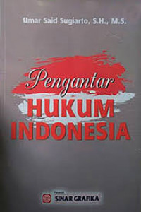 PENGANTAR HUKUM INDONESIA. BI