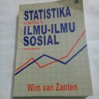 STATISTIKA UNTUK ILMU-ILMU SOSIAL