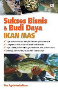 Sukses dan bisnis budi daya ikan mas