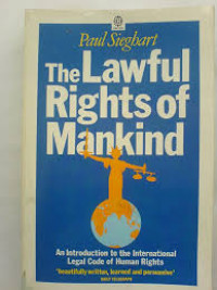 The lawful rights of mankind