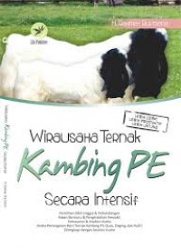 Wirausaha ternak kambing PE secara intensif ,BI