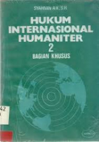 Hukum Internasional Humaniter 2 Bagian Khusus