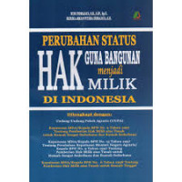 PERUBAHAN STATUS HAK BANGUNAN MENJADI MILIK DI INDONESIA
