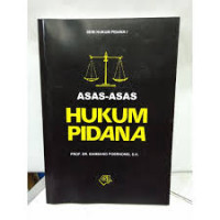 asas asas hukum pidana