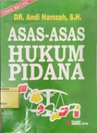 asas-asas hukum pidana