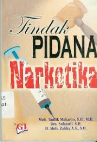tindak pidana narkotika