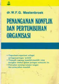 penanganan konflik dan pertumbuhan organisasi