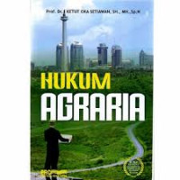 HUKUM AGRARIA