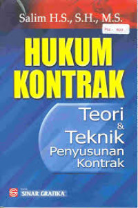 HUKUM KONTRAK