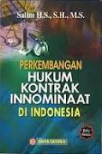 PERKEMBANGAN HUKUM KONTRAK INNOMIAAT DI INDONESIA