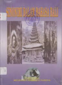 Sinonim dalam bahasa bali