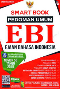 PEDOMAN UMUM EBI EJAAN BAHASA INDONESIA