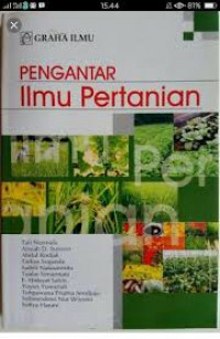 pengantar ilmu pertanian
