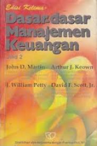 Dasar-dasar manajemen keuangan