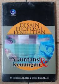 desain proposal penelitian akutansi dan keuangan