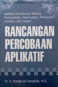 Rancangan Percobaan aplikatif