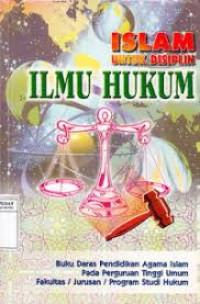islam untuk disiplin ilmu hukum