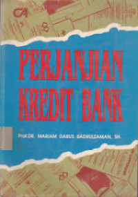 Perjanjian Kredit Bank