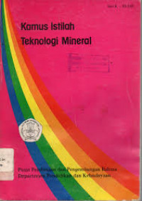 kamus istilah teknologi mineral