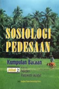 sosiologi pedesaan jilid 2